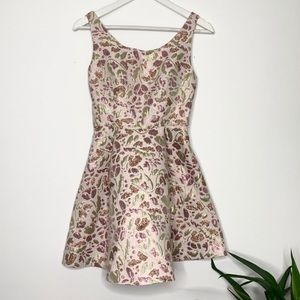 Free people metallic floral dress